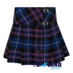 Pride of Scotland Tartan Mini Billie Kilt Girls Modern Kilt Skirt for Highland Dress