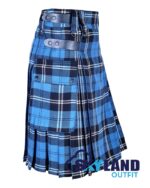 Ramsey Blue Hunting Tartan Kilt – Modern Utility Kilts - Image 2
