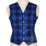 Ramsey Blue Tartan Waistcoat – Argyle Vest Made to Order