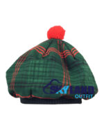 Ross Hunting Tartan Tam o' Shanter Scottish Flat Bonnet - Image 2