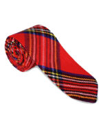 Royal Stewart Tartan NeckTie Scottish Clan Tie for Highland Dress