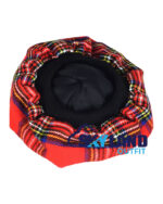 Royal Stewart Tartan Tam o' Shanter Scottish Flat Bonnet - Image 5