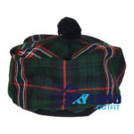 Scottish National Tartan Tam o Shanter Traditional Flat Bonnet Hat