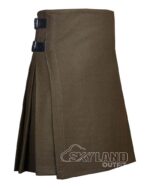 Lovat Green Wool Blazer Kilt | Premium 8-Yard Traditional Kilt - Image 2