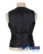 Black Watch Tartan Waistcoat – Argyle Vest Made to Order - Image 3