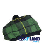 Wallace Hunting Tartan Tam o' Shanter Scottish Flat Bonnet - Image 2