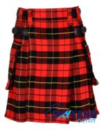 Wallace Tartan Modern Utility Scottish Kilt for Highland Dress