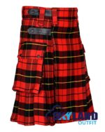 Wallace Tartan Kilt – Modern Utility Scottish Kilts - Image 2