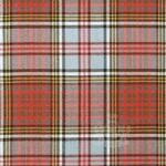 Anderson Weathered Tartan wool fabric flat lay