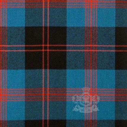 Angus Tartan acrylic fabric flat lay