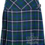 blue douglas tartan mini billie kilt