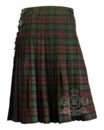 Brown Watch Tartan Maxi Skirt | Women's Celtic Skirt - Image 5
