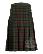 Brown Watch Tartan Maxi Skirt | Women's Celtic Skirt - Image 4