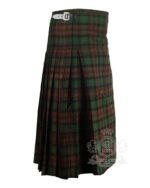 Brown Watch Tartan maxi skirt front view