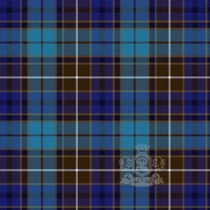 Buchanan Blue Tartan fabric by the yard