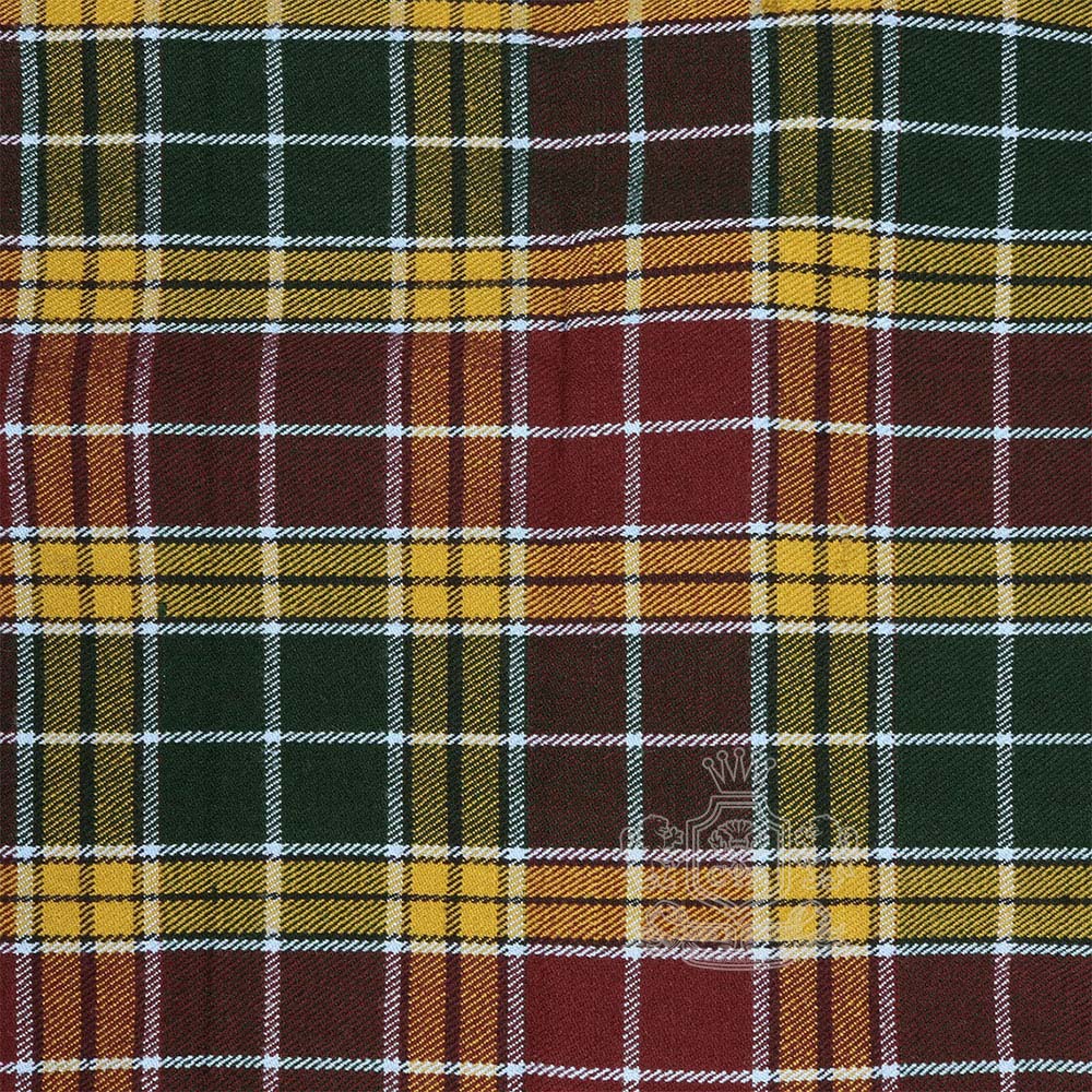 Buchanan-Muted-Tartan Buchanan Muted Tartan fabric by the yard