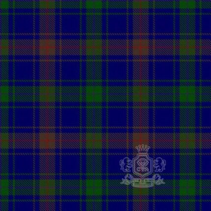 Burt Tartan fabric by the yard Scottish wool material