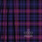 Clemson University Modern Tartan fabric by the yard