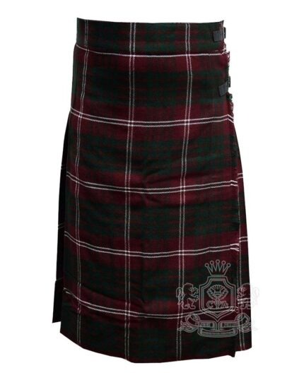 crawford tartan maxi skirt