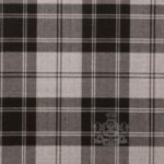 Douglas Grey Tartan fabric by the yard