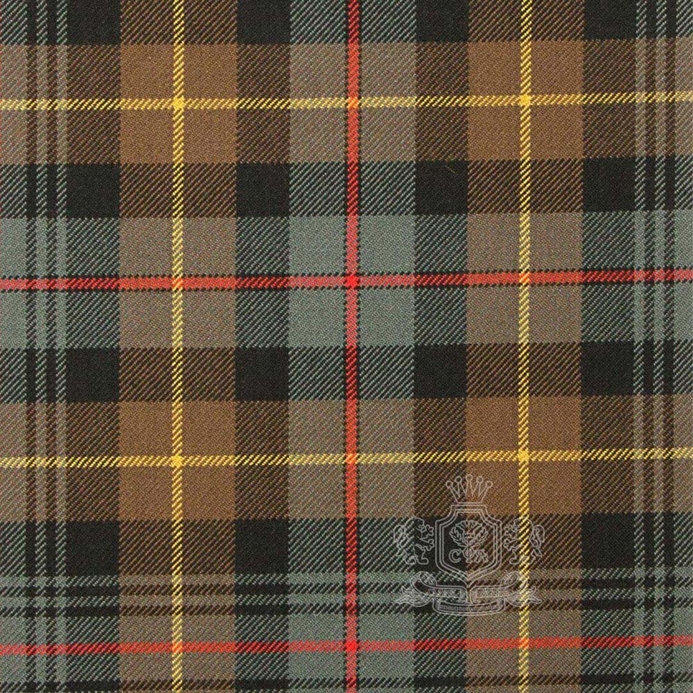 Farquharson-Weathered-Tartan Farquharson Weathered Tartan fabric by the yard