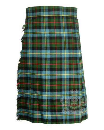 macleod of harris tartan maxi skirt