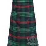 Ross Hunting Tartan maxi skirt front view