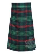 Ross Hunting Tartan maxi skirt front view