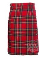 Royal Stewart Tartan maxi skirt front view