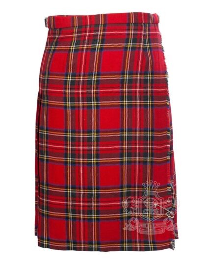 Royal Stewart Tartan maxi skirt front view