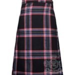 Witches of Scotland Tartan maxi skirt front view
