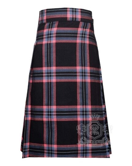 Witches of Scotland Tartan maxi skirt front view
