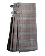 Black Watch Weathered Tartan 8 Yard Kilt - Traditional Kilts - Image 2