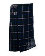 Douglas Blue Tartan 8 Yard Kilt - Traditional Kilts for Men - Image 2