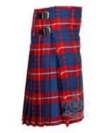 Hamilton Red Tartan 8 Yard Kilt - Traditional Scottish Kilts for Men - Image 2