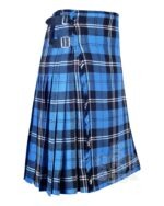 Ramsey Blue Hunting Tartan 8 Yard Kilt - Traditional Kilts - Image 2