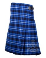 Ramsey Blue Tartan 8 Yard Kilt - Traditional Scottish Kilt for Men - Image 3