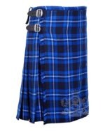 Ramsey Blue Tartan 8 Yard Kilt - Traditional Scottish Kilt for Men - Image 2