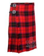 Scottish Rose Tartan 8 Yard Kilt - Traditional Scottish Kilt for Men - Image 2