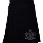 solid-black-tartan-traditional-kilt