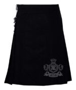 solid-black-tartan-traditional-kilt