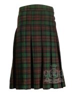 Brown Watch Tartan Maxi Skirt | Ladies Long Tartan Skirt - Image 3
