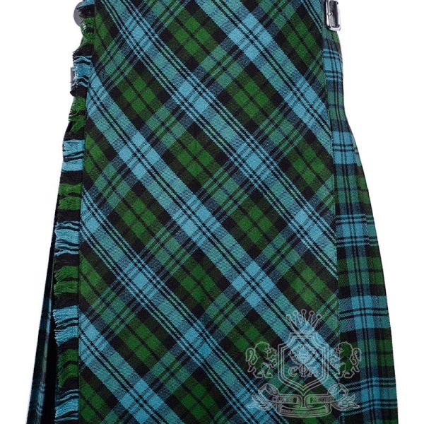 Campbell Ancient Tartan Bias Apron 8-Yard Kilt
