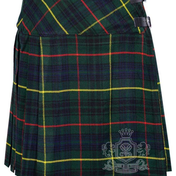 Hunting Stewart Tartan Billie Skirt | Ladies Kilted Skirt