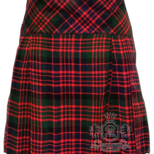 MacDonald Tartan Billie Skirt | Ladies Kilted Skirt