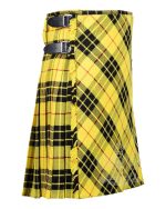 MacLeod of Lewis Tartan Bias Apron 8-Yard Kilt - Image 2