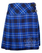 Ramsey Blue Tartan Billie Skirt | Ladies Kilted Skirt