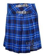 Ramsey Blue Tartan Billie Skirt | Ladies Kilted Skirt - Image 2