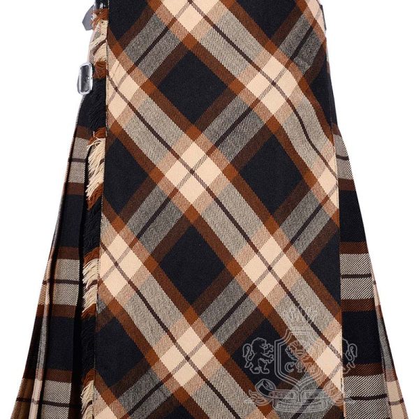 Rose Ancient Tartan Bias Apron 8-Yard Kilt