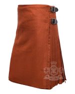 Saffron Tartan 8 Yard Kilt | Traditional Scottish Kilt - Image 2
